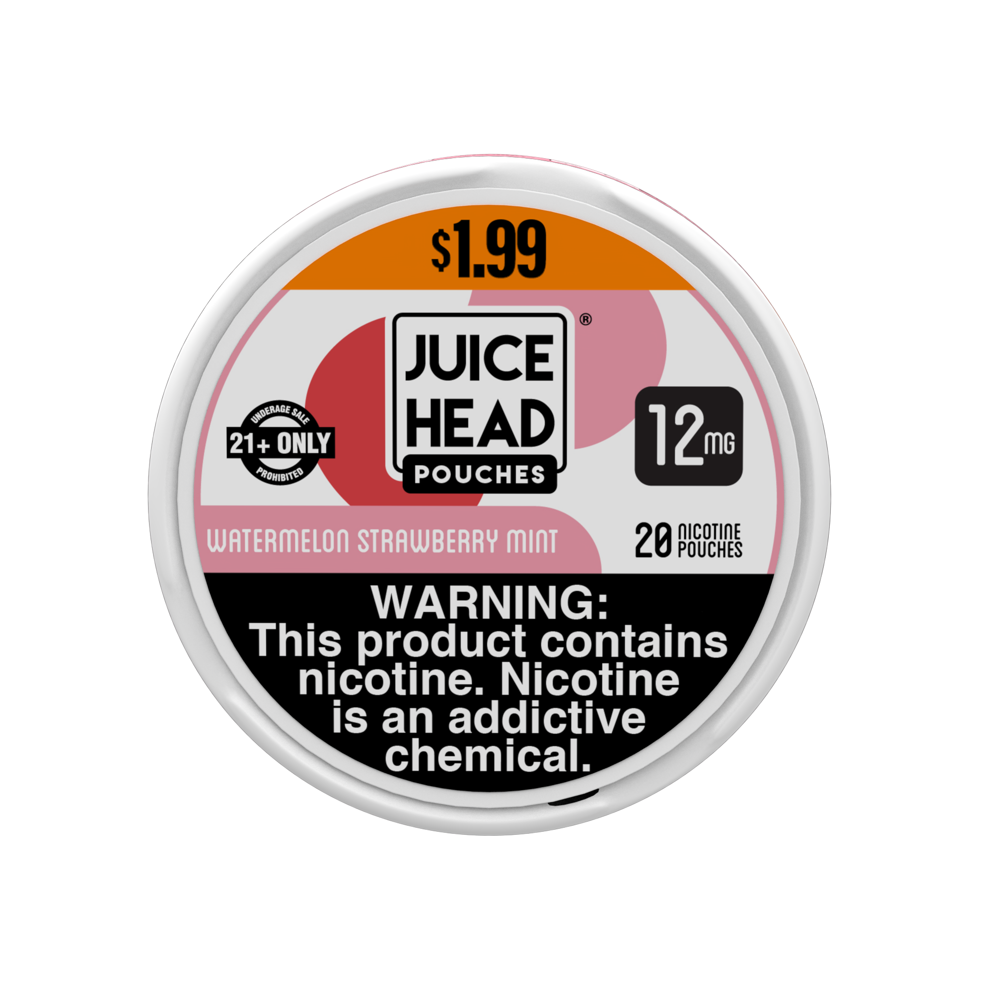 Juice Head **PrePriced** Pouches 5pk Watermelon Strawberry Mint